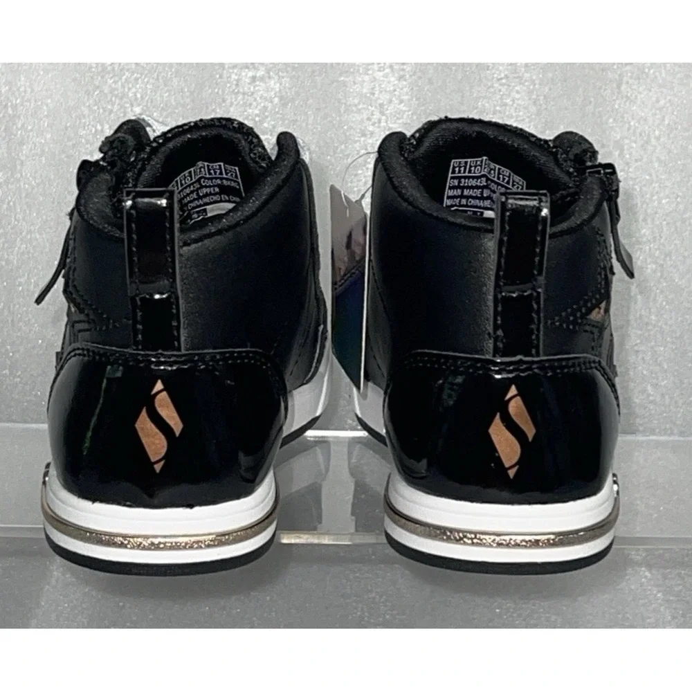 Skechers Street Shoutouts 2.0 Trendy‎ Star Girl's Fashion Sneakers Size 11 NEW